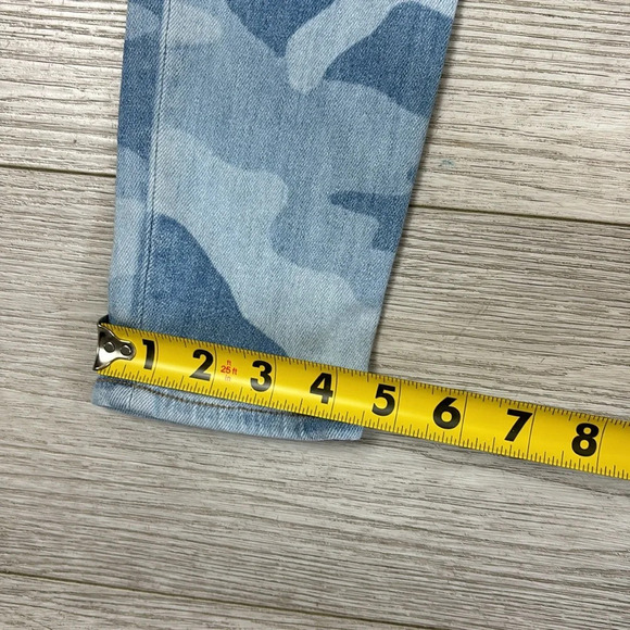 Rag & Bone Cate Mid-Rise Skinny Camo Slim Fit Ankle Light Indigo Jeans size 24 - Picture 16 of 16